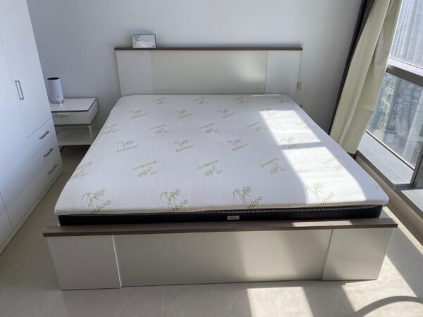 King Bed with Mattress from Home Center