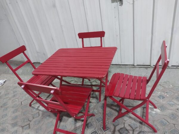 Outdoor Dinning Table with 4 Chairs from IKEA